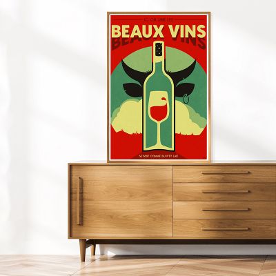 Affiche - Les Beaux Vins