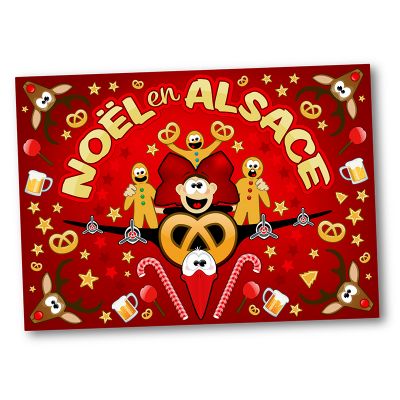 Carte postale - NOEL ALSACE